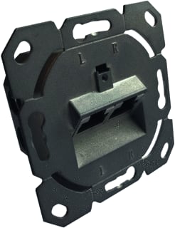 Radiall - RDC UAE Datacontactdoos twisted pair Data Cat6A 2Xrj45 Lsa