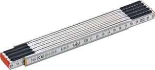 Cimco - Duimstok Hout, 2 Meter Br