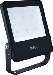 Opple - LED Floodlight EcoMax Downlight/spot/schijnwerper Flood E3 Re246 100W 840 B