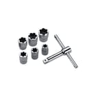 Cimco - Dopsleutel (set) Dpsltlst Rndgdr Bt 7Dl Br