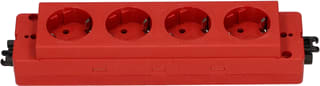OCS - Express 910 4xWCD Contactdooscombinatie Contactblok I 4X230V Rood