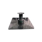 Panflex - INOX Schoorsteenafdekkap (set) Dak Hr Cmplt Grt D80