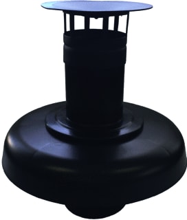 Panflex - ROAX Schoorsteenafdekkap (set) Grespotkap Pps D50