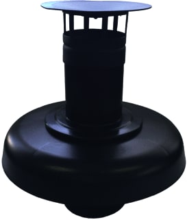 Panflex - ROAX Schoorsteenafdekkap (set) Grespotkap Pps D80