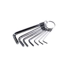 Cimco - Inbussleutelset Inbusset Inches 8Delig Br