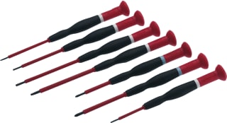 Cimco - Schroevendraaier set Precsd 1000V Vde Ph 7D Br