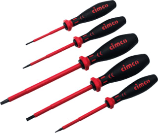 Cimco - Schroevendraaier set Slfschrfdr Set Vde 5Dl Br