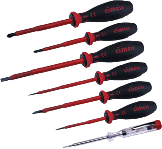 Cimco - Schroevendraaier set Schrfdr Pz 1000Vvde 7D Br