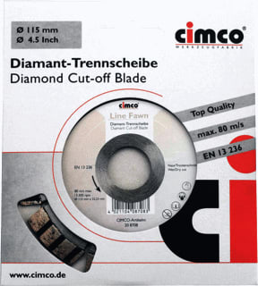 Cimco - Slijpschijf slpschf diamant 150 bg br