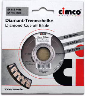Cimco - Slijpschijf Slpschf Diamant 180 Zi Br