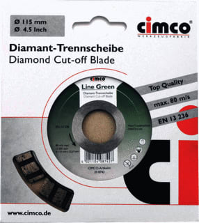 Cimco - Slijpschijf slpschf diamant 150 gr br