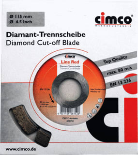 Cimco - Slijpschijf slpschf diamant 115 rd br