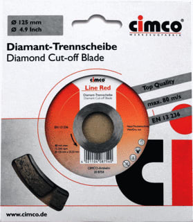 Cimco - Slijpschijf slpschf diamant 125 rd br