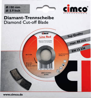 Cimco - Slijpschijf Slpschf Diamant 140 Rd Br