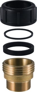 Geberit - PE Fitting met 2 aansluitingen Aanslst 359311 Messing