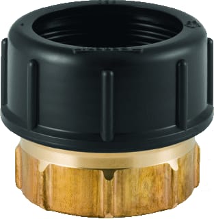 Geberit - PE Fitting met 2 aansluitingen Aanslst 359313 Messing