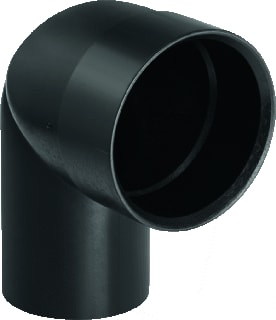Geberit - PE Leidingsifon 0, 90, 180 graden Sif.Aansl.Bocht 90Gr-40