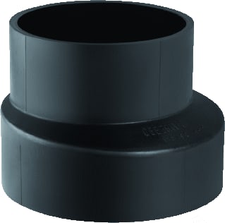 Geberit - PE Fitting met 2 aansluitingen Verloopst.Exe.50/40