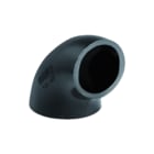 Geberit - PE Fitting met 2 aansluitingen Bocht 90Gr. Gered.50/40