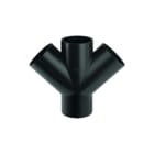 Geberit - PE Fitting met 4 aansluitingen Dubbel T-Stuk 367.235