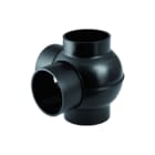 Geberit - PE Fitting met 4 aansluitingen Hoekstuk 367.325