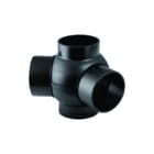 Geberit - PE Fitting met 4 aansluitingen Hoekstuk 367.385