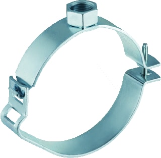 Geberit - PE Tweedelige beugel rond Beugel Met Moer1/2" 110