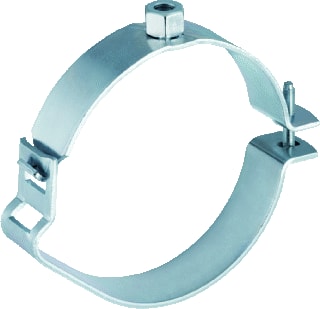 Geberit - PE Tweedelige beugel rond Beugel Met Moer M10 125