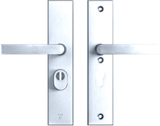 AXA - Veiligheidsbeslag, garnituur compl. Edge Plus Beslag Pc55 1011
