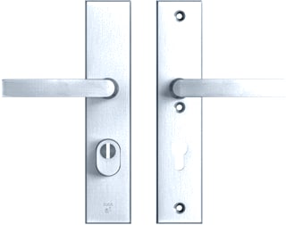AXA - Veiligheidsbeslag, garnituur compl. Edge Plus Beslag Pc72 1011