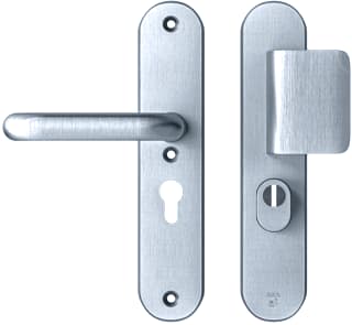 AXA - Veiligheidsbeslag, garnituur compl. Oval Plus Beslag Pc55 3511