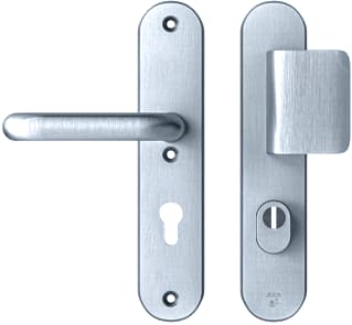 AXA - Veiligheidsbeslag, garnituur compl. Oval Plus Beslag Pc72 3511