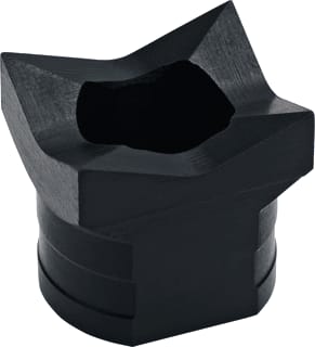 Cimco - Gatenpons stmpl 22x42 rechthoek br
