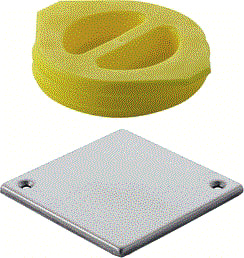 Geberit - PE Putrooster Deksel 388.129