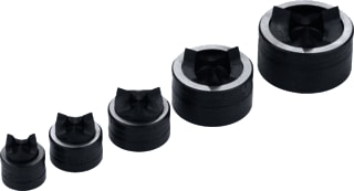 Cimco - Gatenponsset Gtnpns Diamant Set 5Dl Br