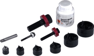 Cimco - Gatenponsset Gatenpns Dmnt Set 11Dl Br