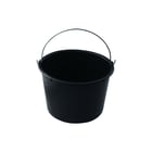 Cimco - Emmer bouwemmer zwart 12l    br