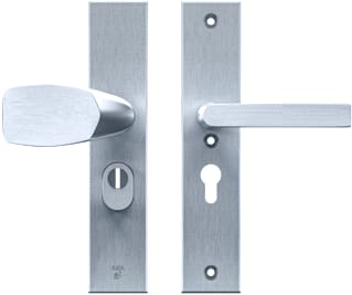 AXA - Veiligheidsbeslag, garnituur compl. Edge Plus Beslag Pc55 4911