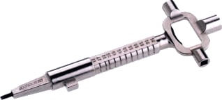 Cimco - Sleutel voor kast/lessenaar Bouwsleutel Univ 195Mm Br