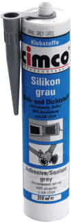 Cimco - Afdichtingsmiddel Siliconen Grijs, 310Ml Br