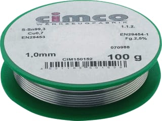 Cimco - Zachtsoldeer Sldrtn Ldvr 1,0 100Gr Br