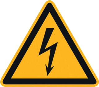 Cimco - Veiligheidspictogram Wrschwsymb Elktrs Span Br