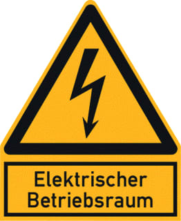 Cimco - Veiligheidspictogram wrschwsym elkttch knst br