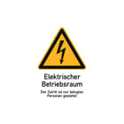 Cimco - Veiligheidspictogram Wrschbrd Elktrsch Knst Br