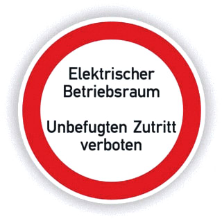 Cimco - Veiligheidspictogram verbdssymbool elktrsch br