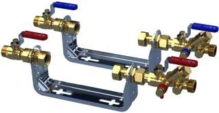 Raminex - Watermeterbeugel 70074