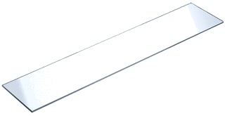 Silkline - Inzet voor planchethouder ram planchet helder 1200x150x8
