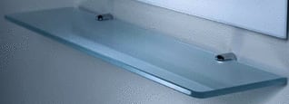 Silkline - Inzet voor planchethouder Planchet Matglas 1200X150
