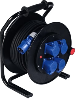 Keraf - Verlengkabelhaspel KABHASP 33M 3G1,5 4XCEE