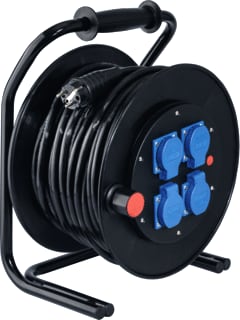 Keraf - Verlengkabelhaspel KABHASP 40M 3G2,5 4XSCHUK